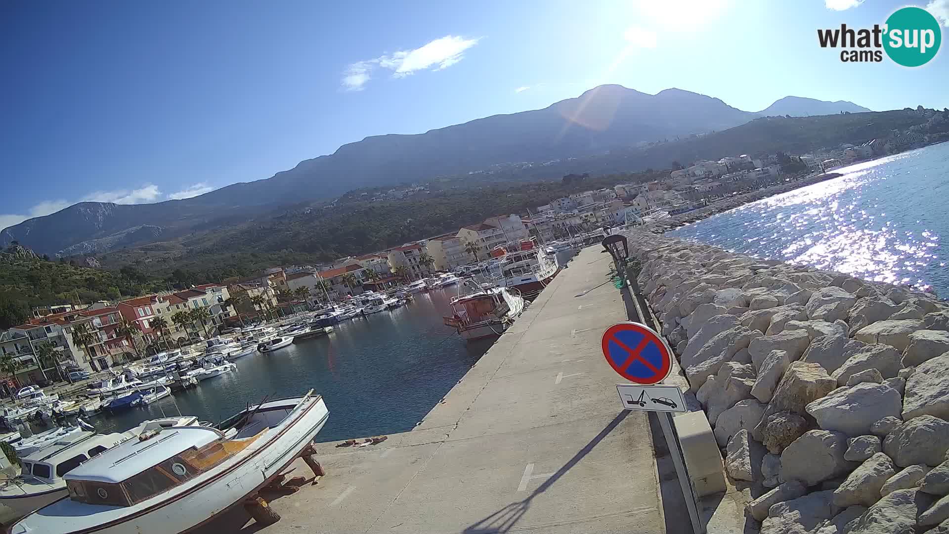 Cámara web de PODGORA Marina – Asombroso Dalmacia