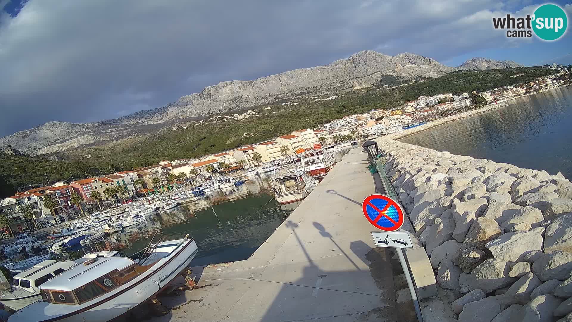 Cámara web de PODGORA Marina – Asombroso Dalmacia