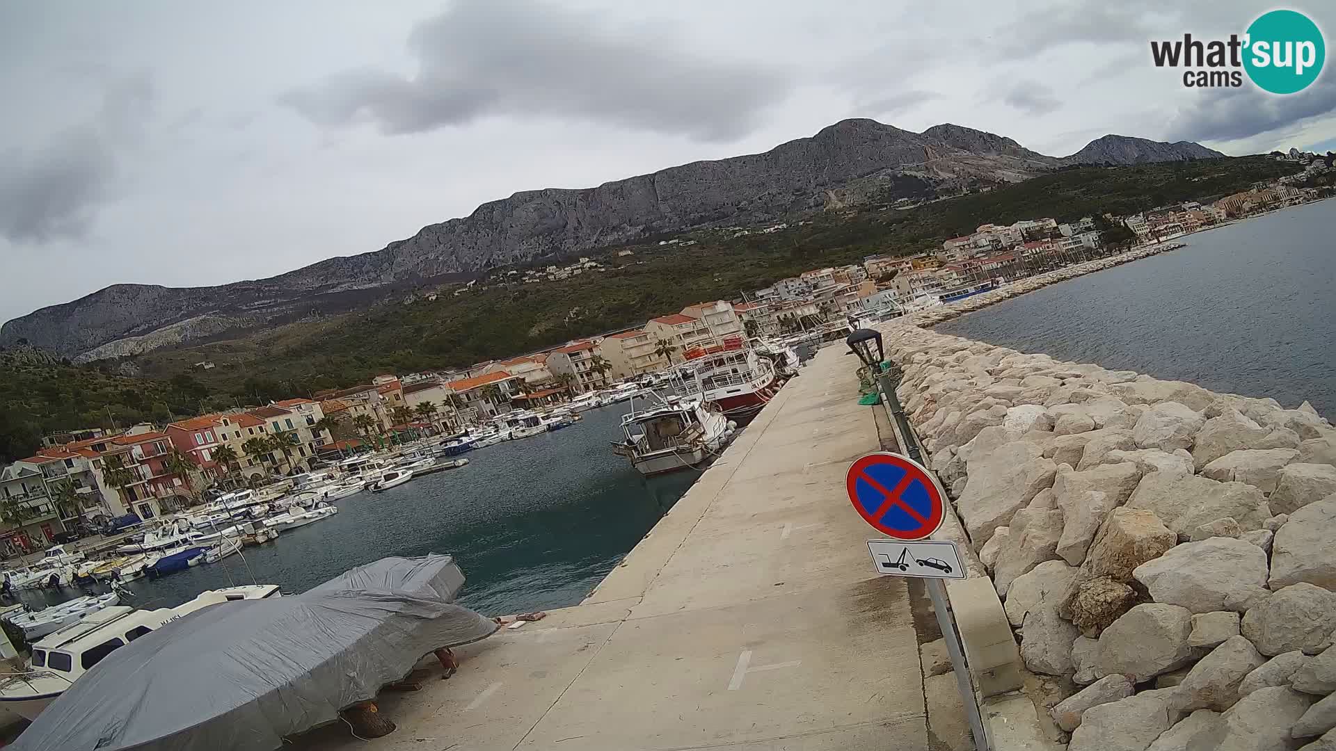 Cámara web de PODGORA Marina – Asombroso Dalmacia