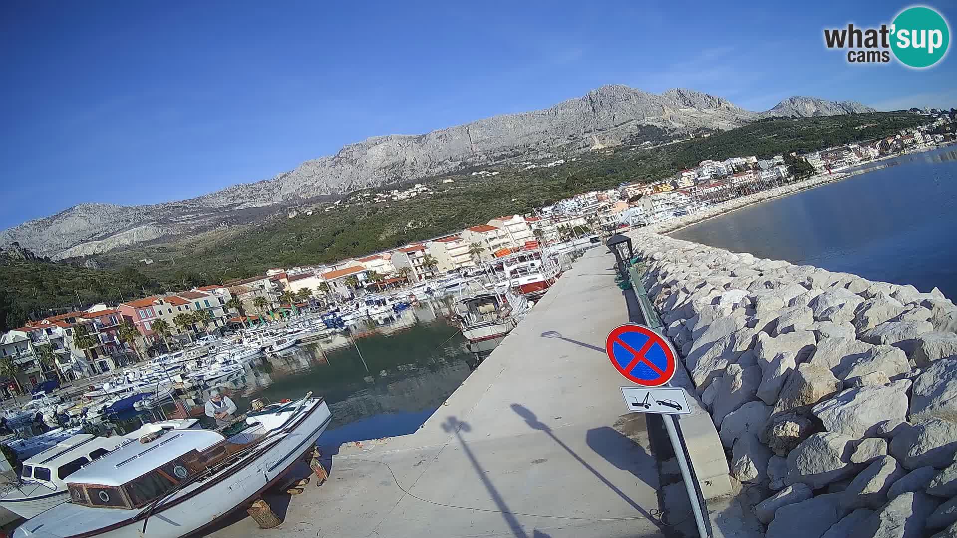 Cámara web de PODGORA Marina – Asombroso Dalmacia