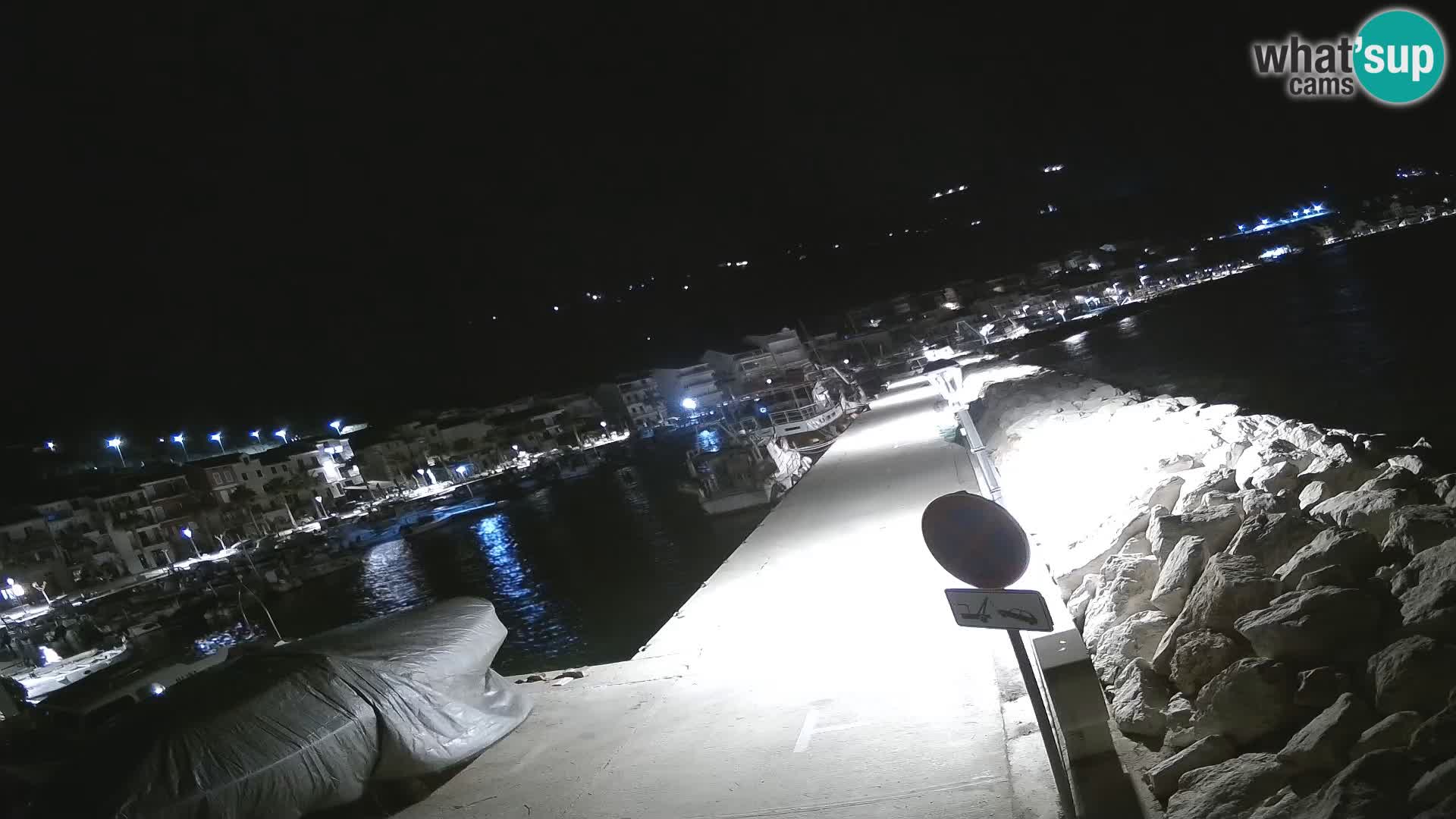 Cámara web de PODGORA Marina – Asombroso Dalmacia