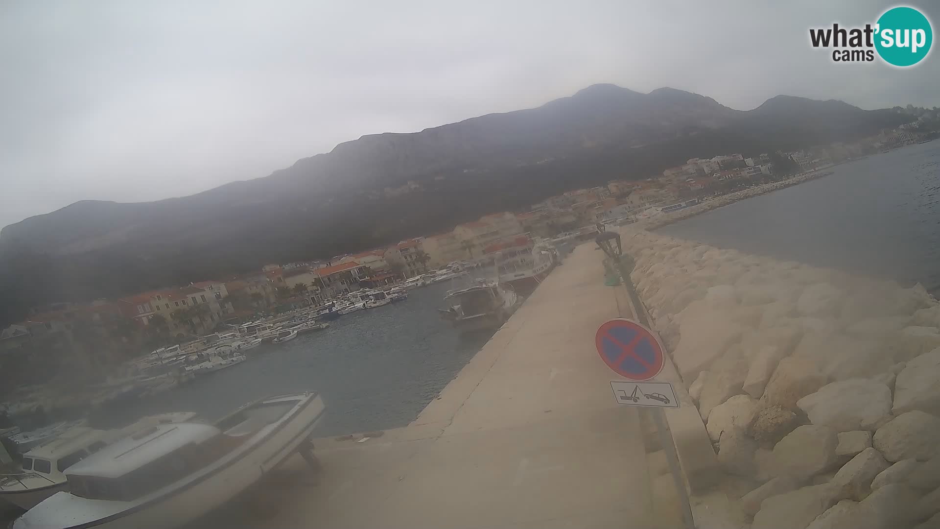 Cámara web de PODGORA Marina – Asombroso Dalmacia