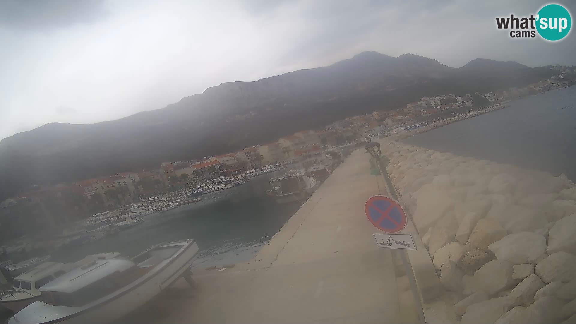 Cámara web de PODGORA Marina – Asombroso Dalmacia