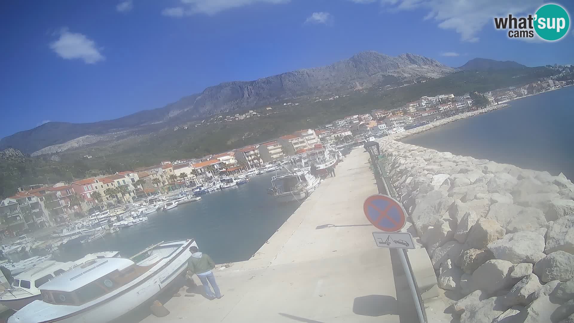 Cámara web de PODGORA Marina – Asombroso Dalmacia