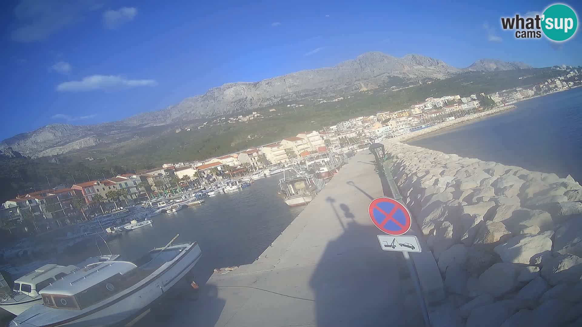 Cámara web de PODGORA Marina – Asombroso Dalmacia