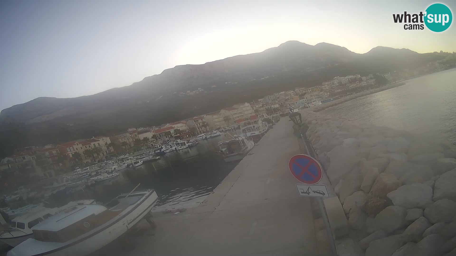 Cámara web de PODGORA Marina – Asombroso Dalmacia