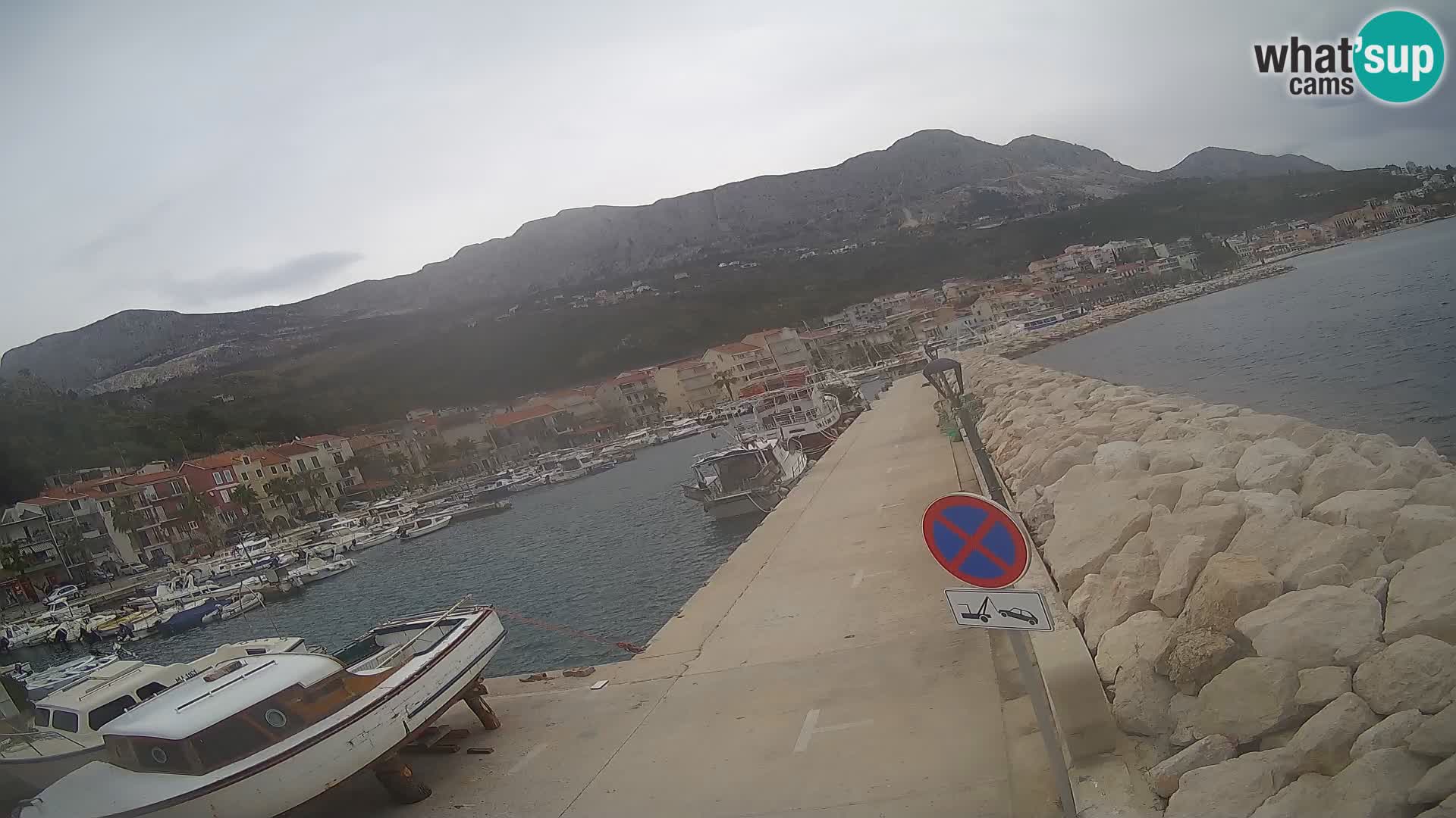 Cámara web de PODGORA Marina – Asombroso Dalmacia