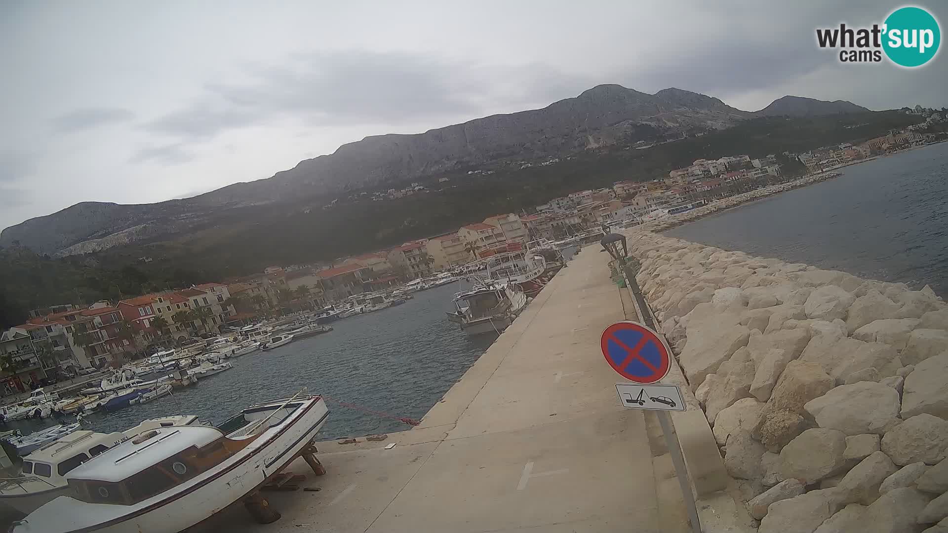 Cámara web de PODGORA Marina – Asombroso Dalmacia