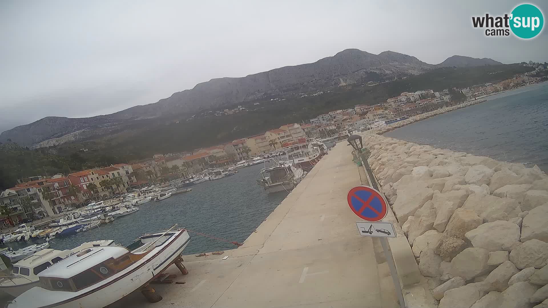 Cámara web de PODGORA Marina – Asombroso Dalmacia