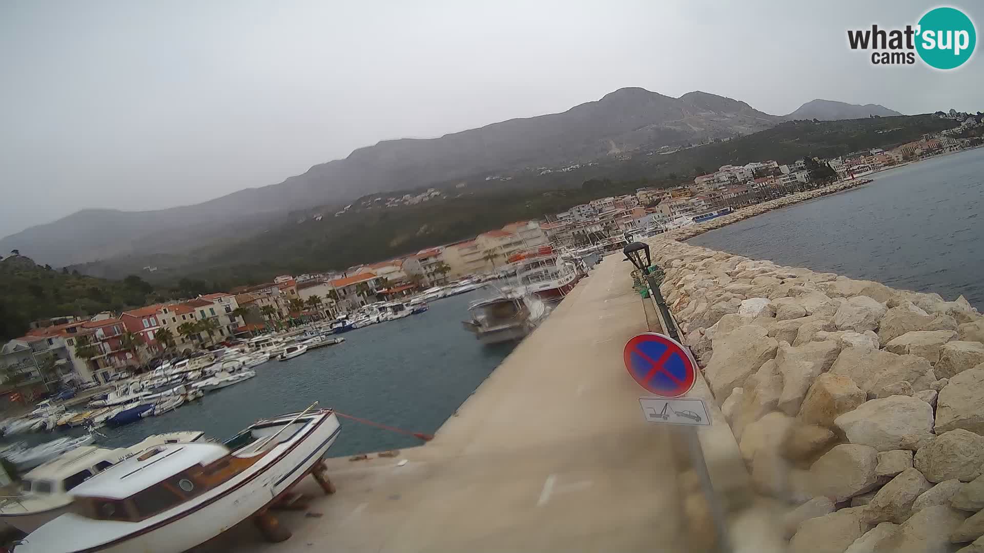Cámara web de PODGORA Marina – Asombroso Dalmacia