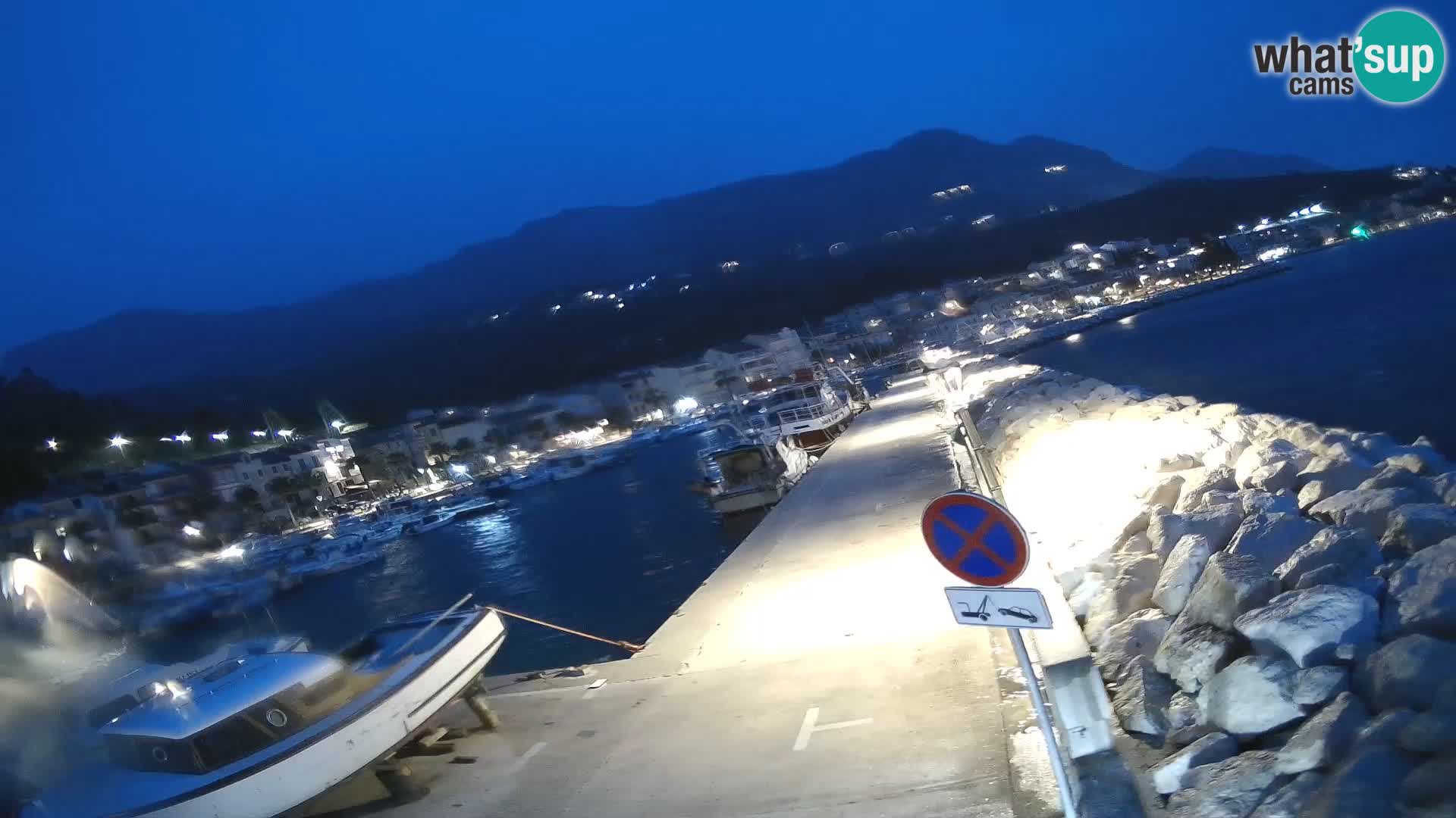 Cámara web de PODGORA Marina – Asombroso Dalmacia