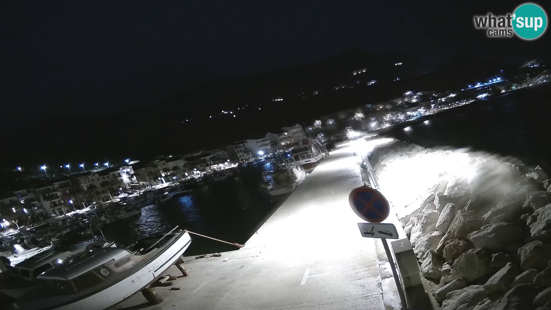 Cámara web de PODGORA Marina – Asombroso Dalmacia
