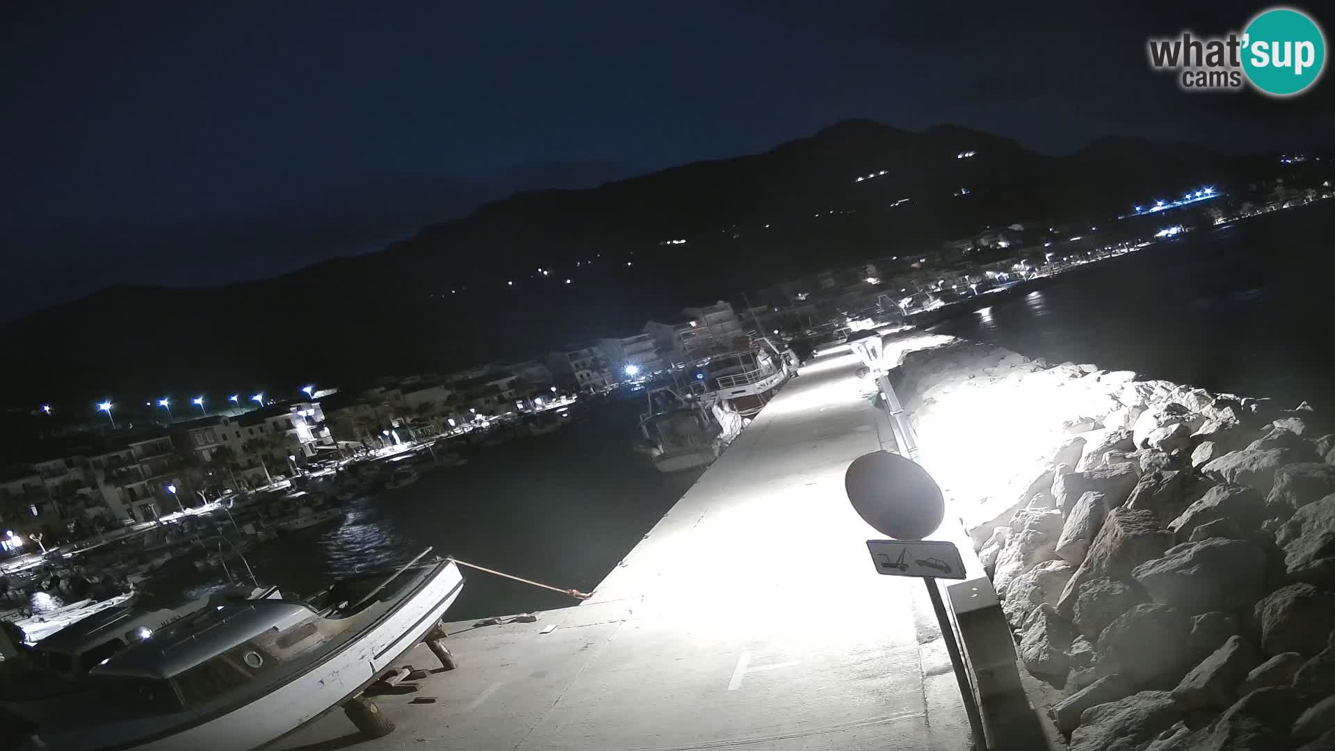 Cámara web de PODGORA Marina – Asombroso Dalmacia