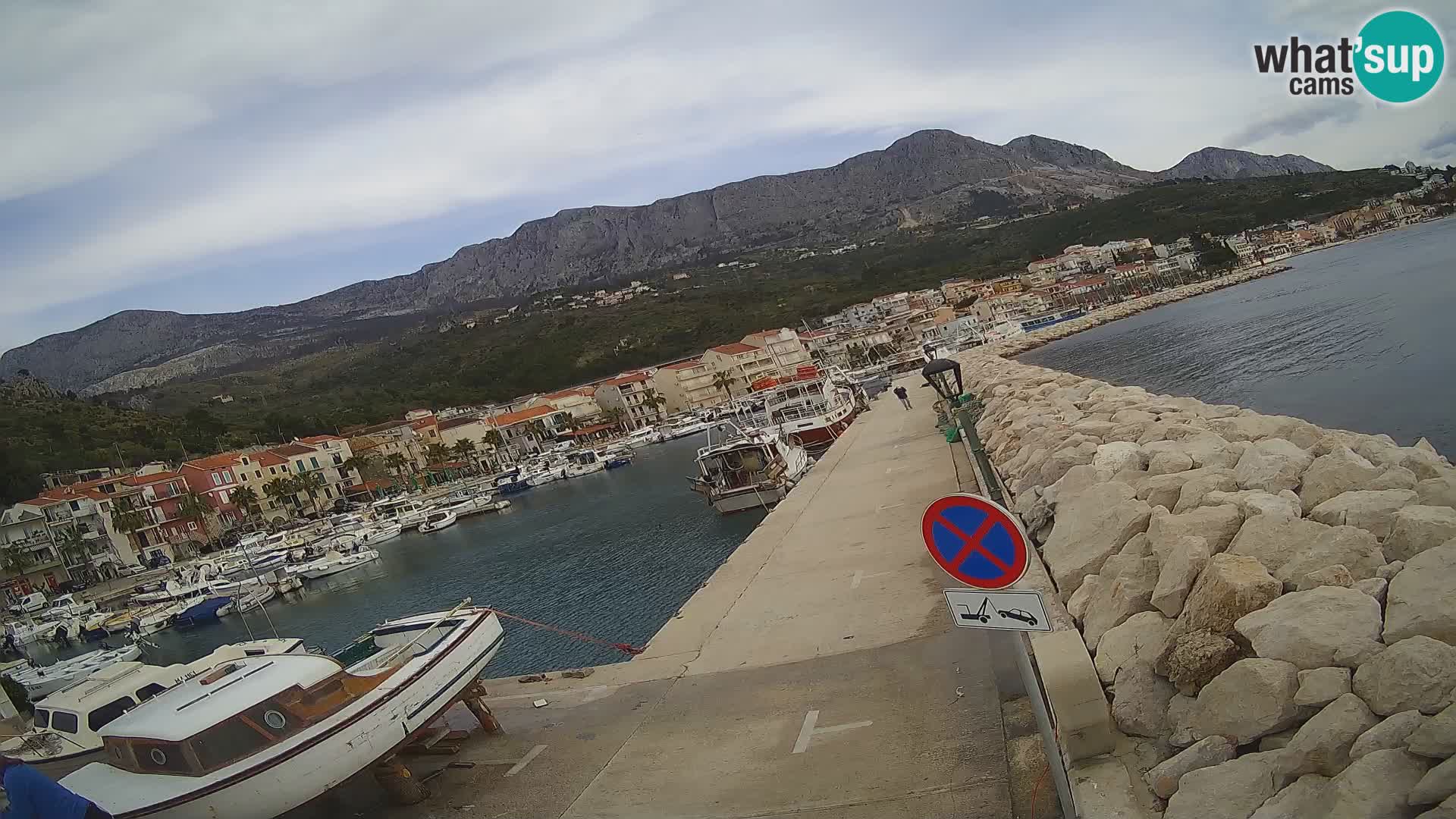 Cámara web de PODGORA Marina – Asombroso Dalmacia