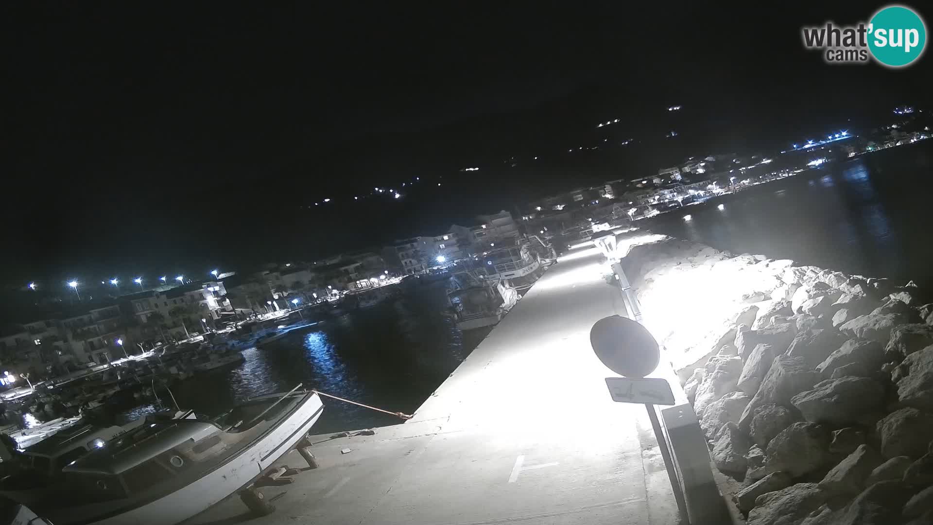 Cámara web de PODGORA Marina – Asombroso Dalmacia