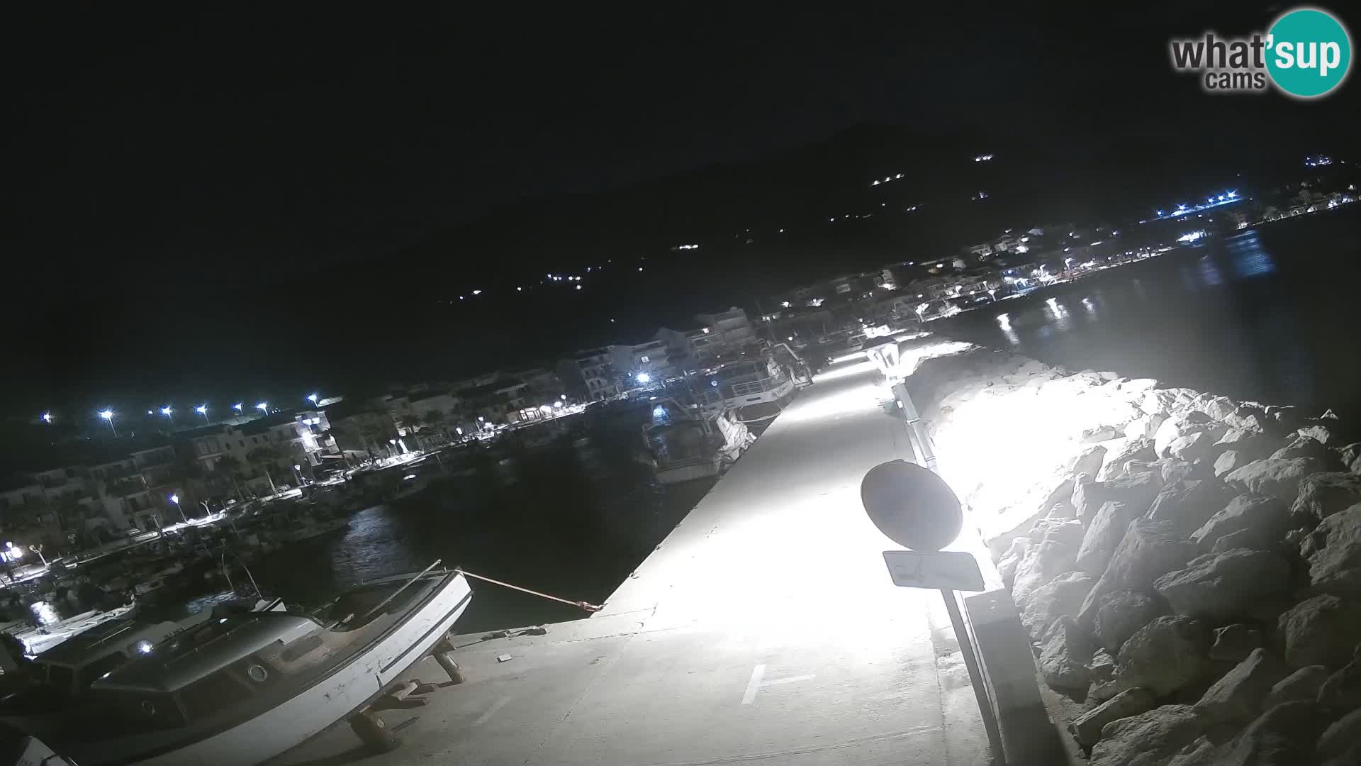 Cámara web de PODGORA Marina – Asombroso Dalmacia