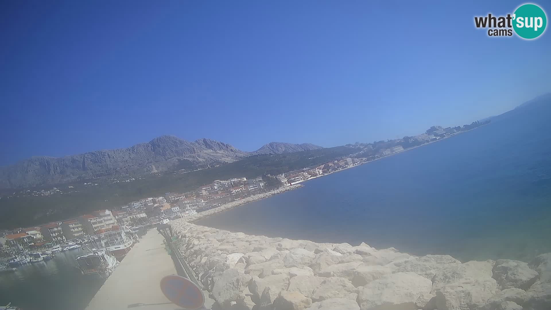 Cámara web de PODGORA Marina – Asombroso Dalmacia