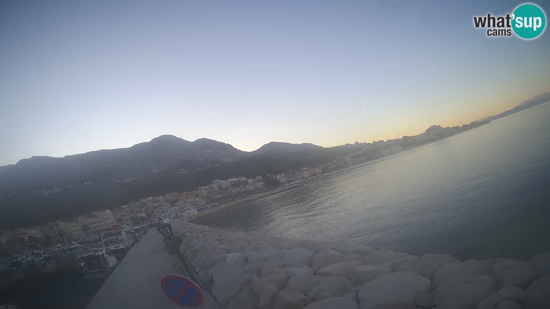Cámara web de PODGORA Marina – Asombroso Dalmacia