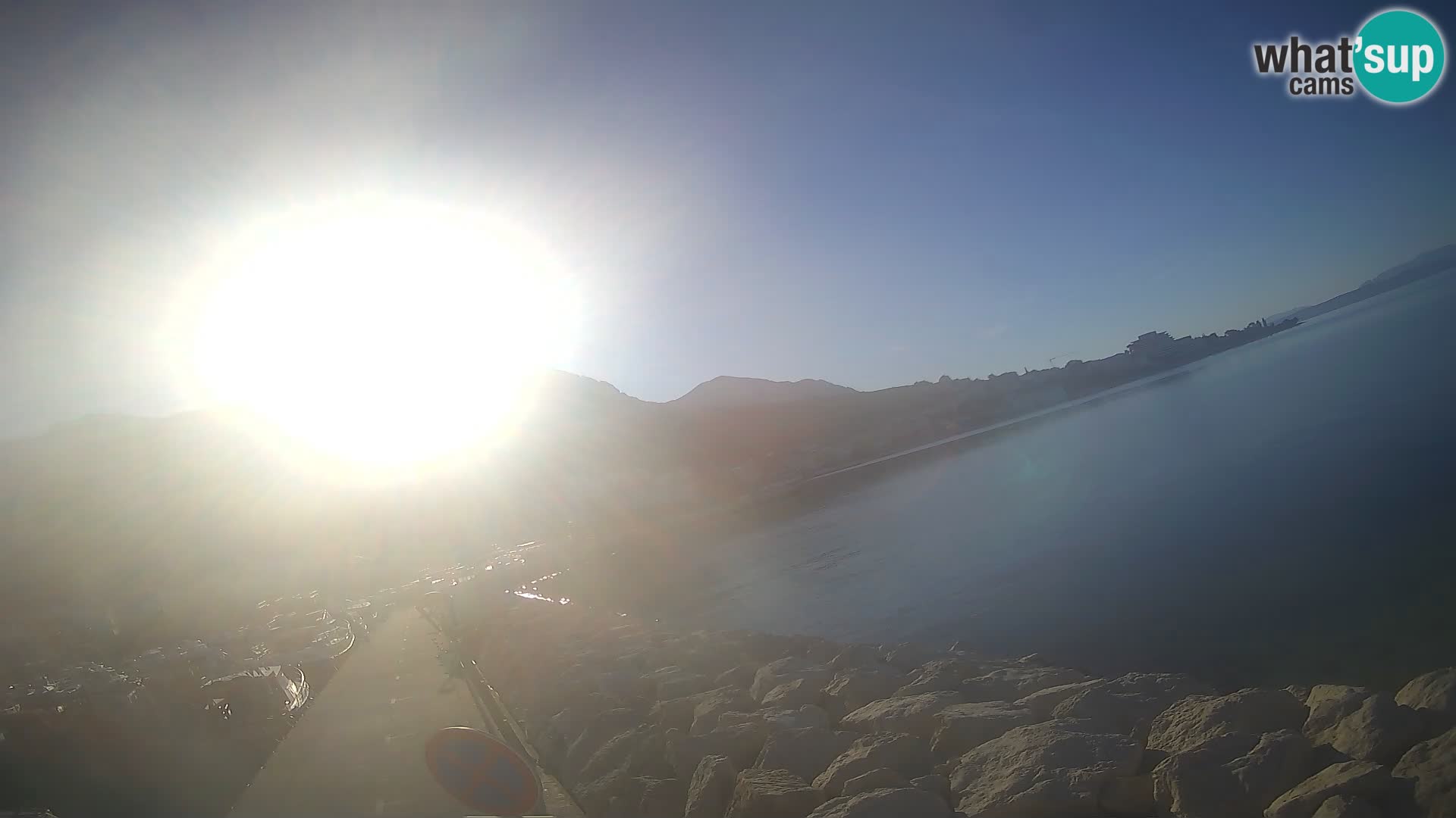 Cámara web de PODGORA Marina – Asombroso Dalmacia