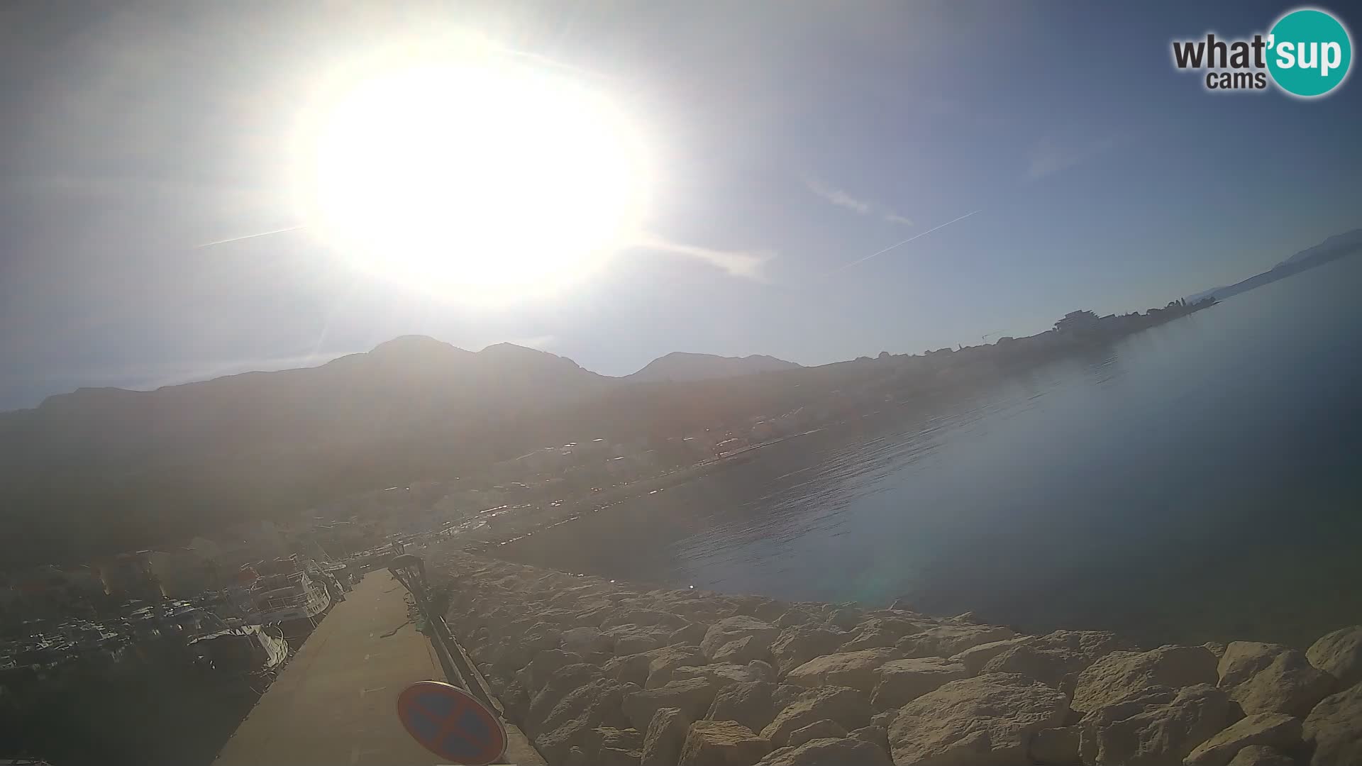 Cámara web de PODGORA Marina – Asombroso Dalmacia