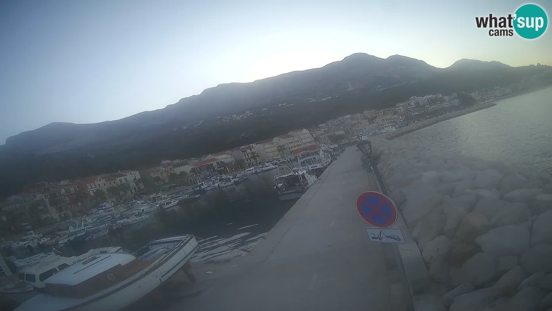 Cámara web de PODGORA Marina – Asombroso Dalmacia