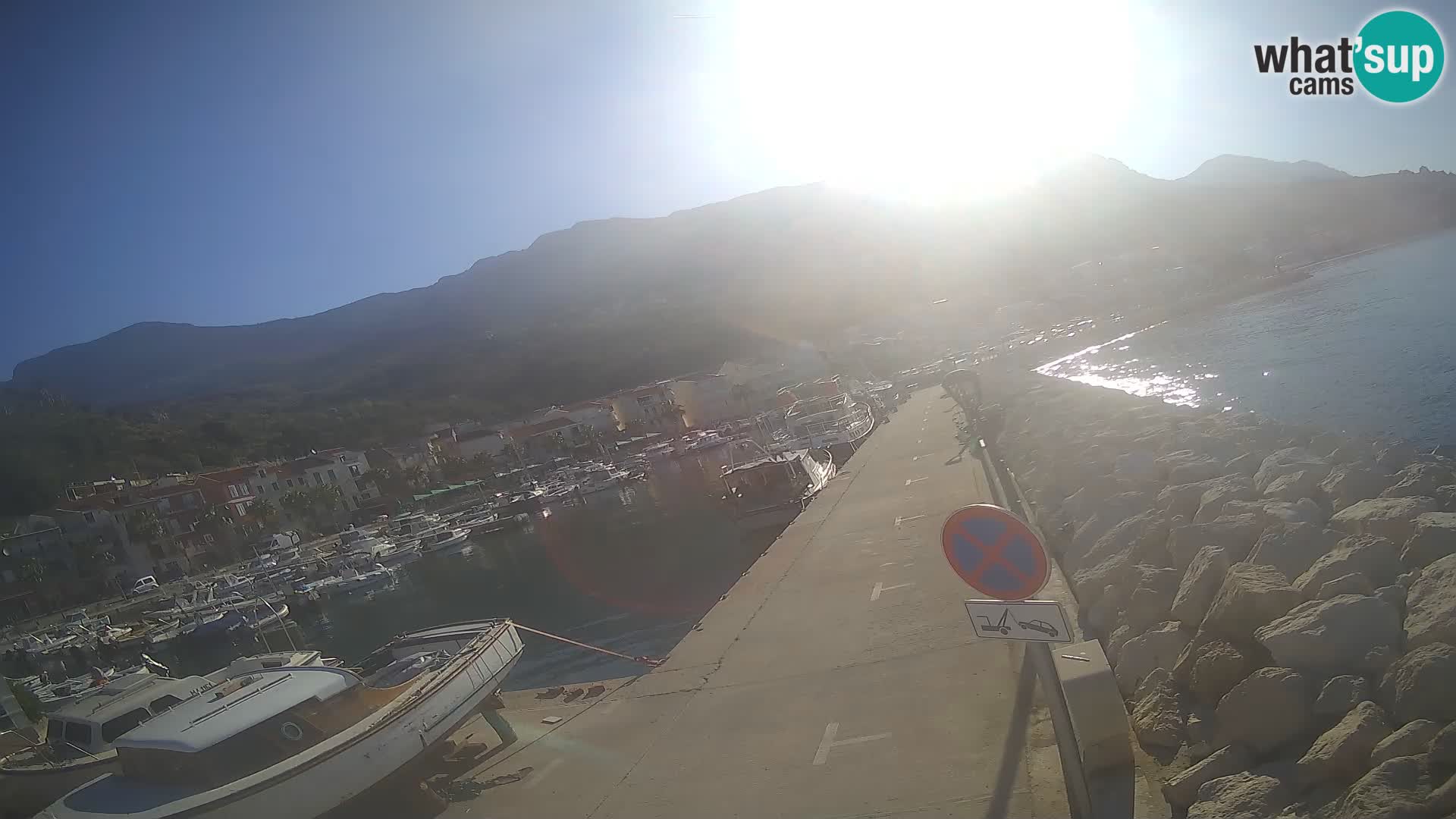 Cámara web de PODGORA Marina – Asombroso Dalmacia