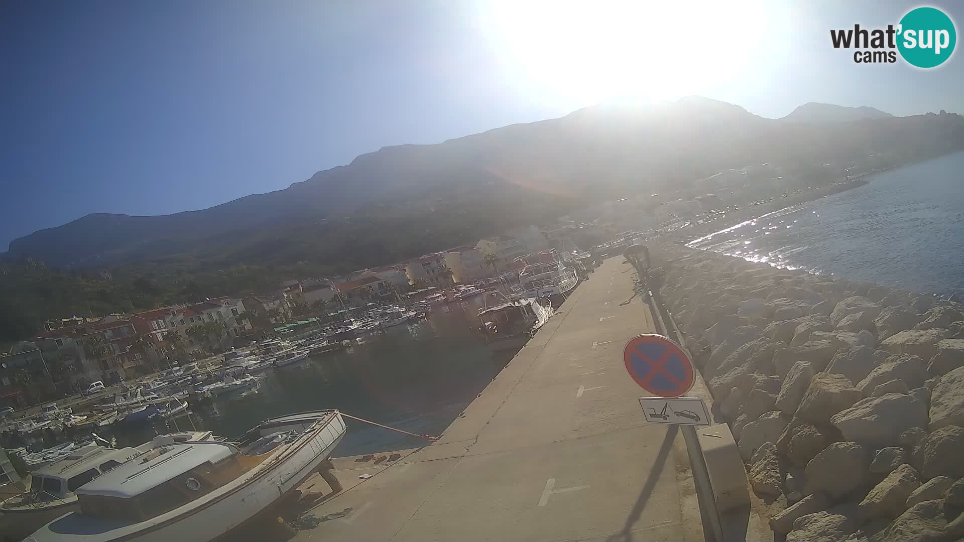 PODGORA Live Webcam Marina – Incroyable Dalmatie
