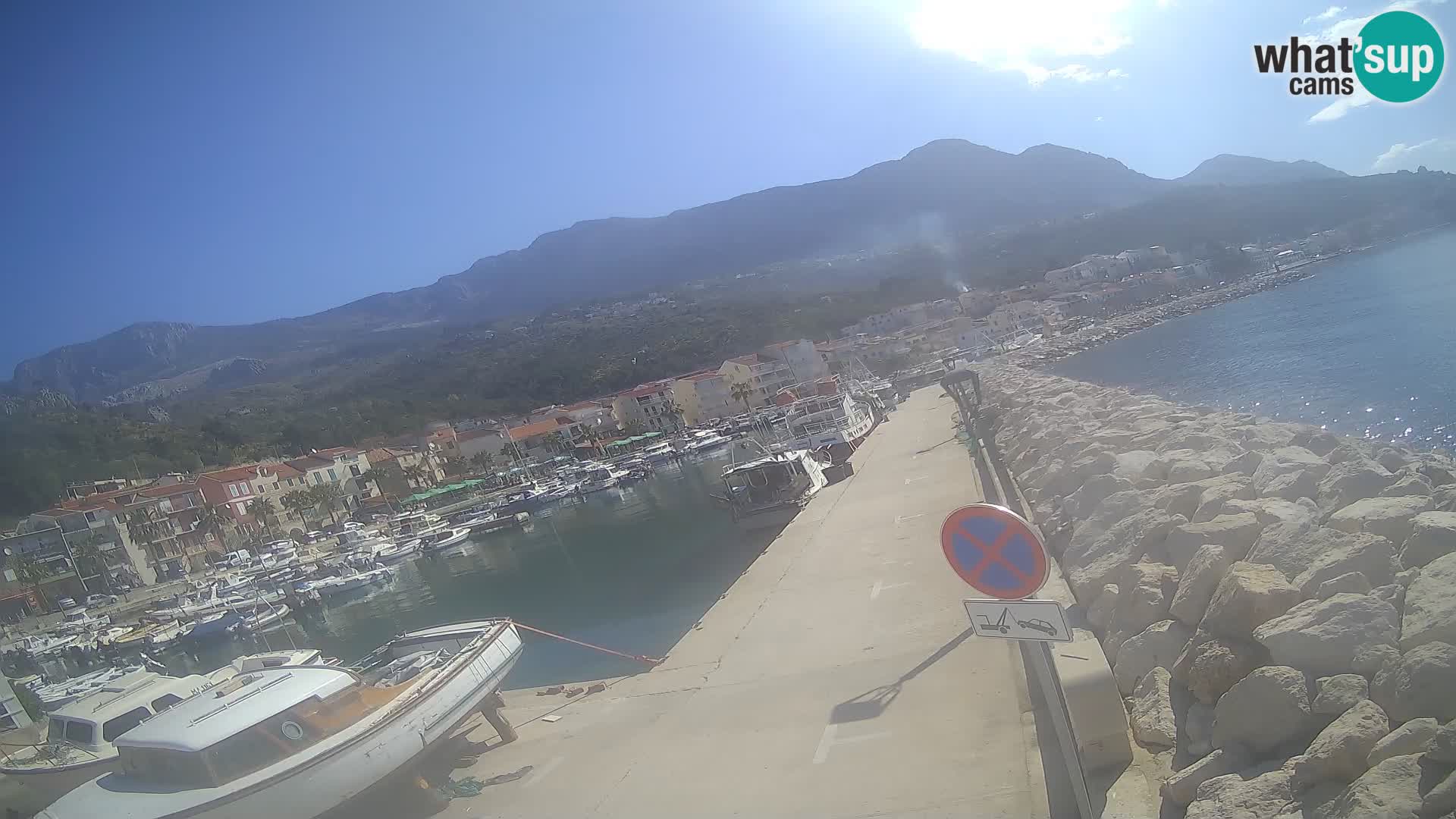 PODGORA Live Webcam Marina – Incroyable Dalmatie