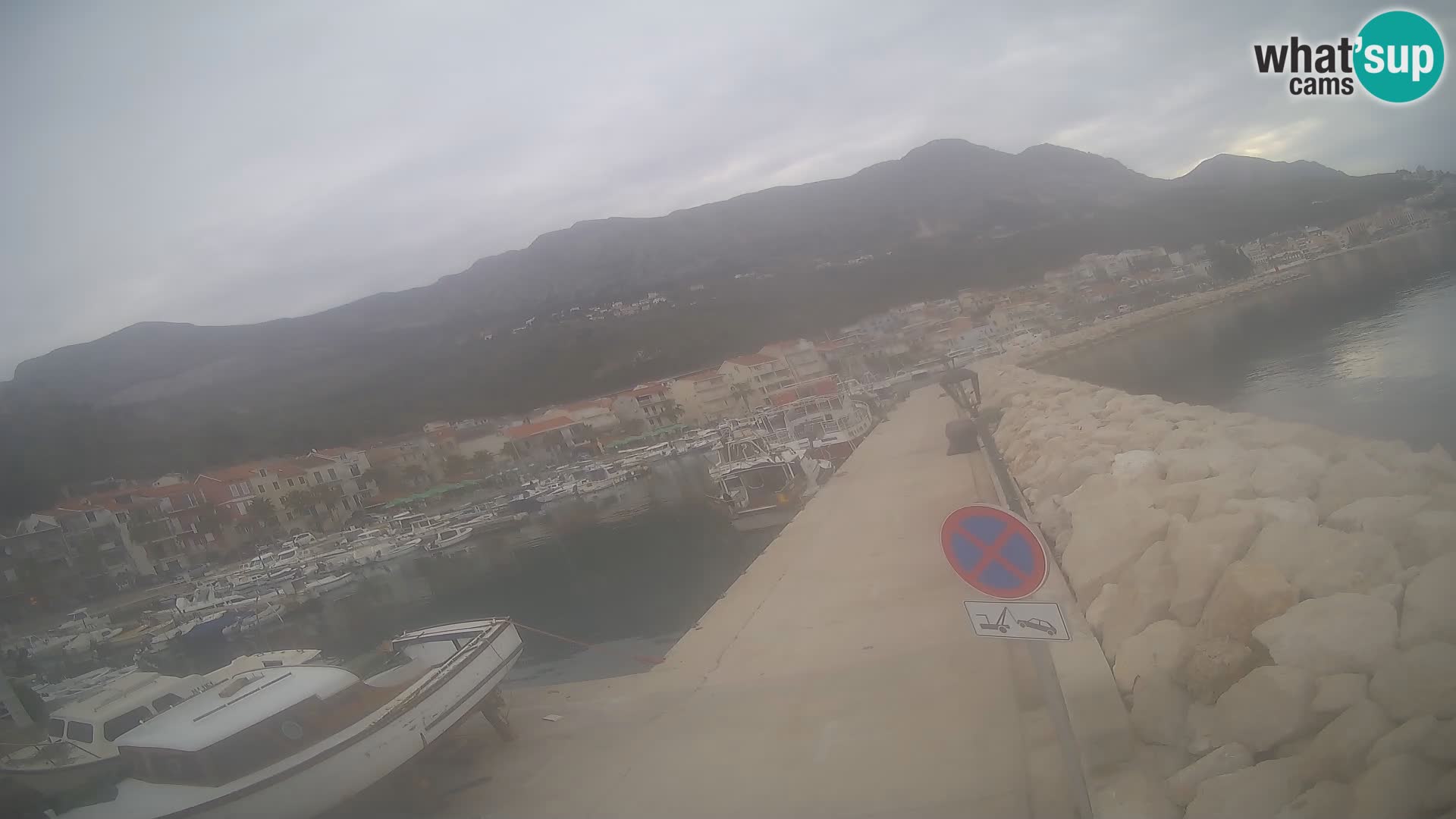 Cámara web de PODGORA Marina – Asombroso Dalmacia