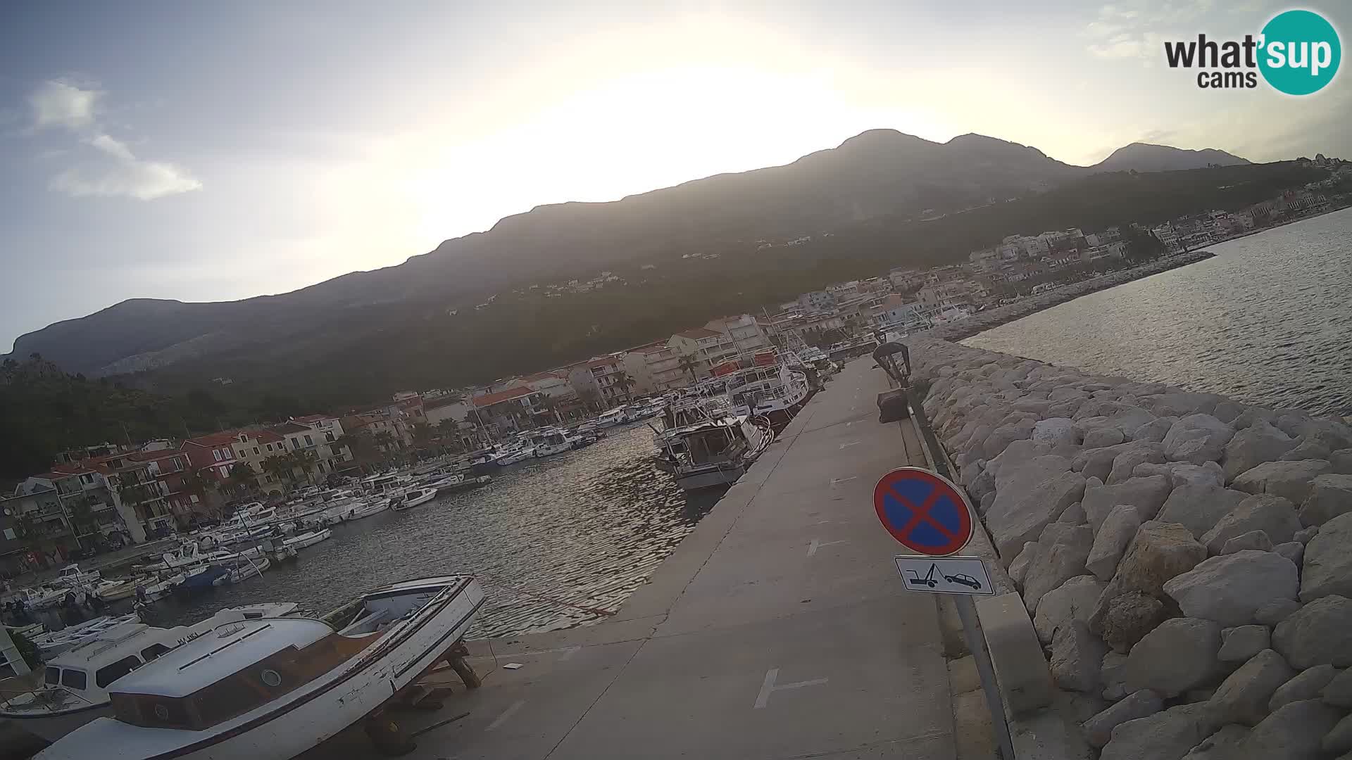 Cámara web de PODGORA Marina – Asombroso Dalmacia