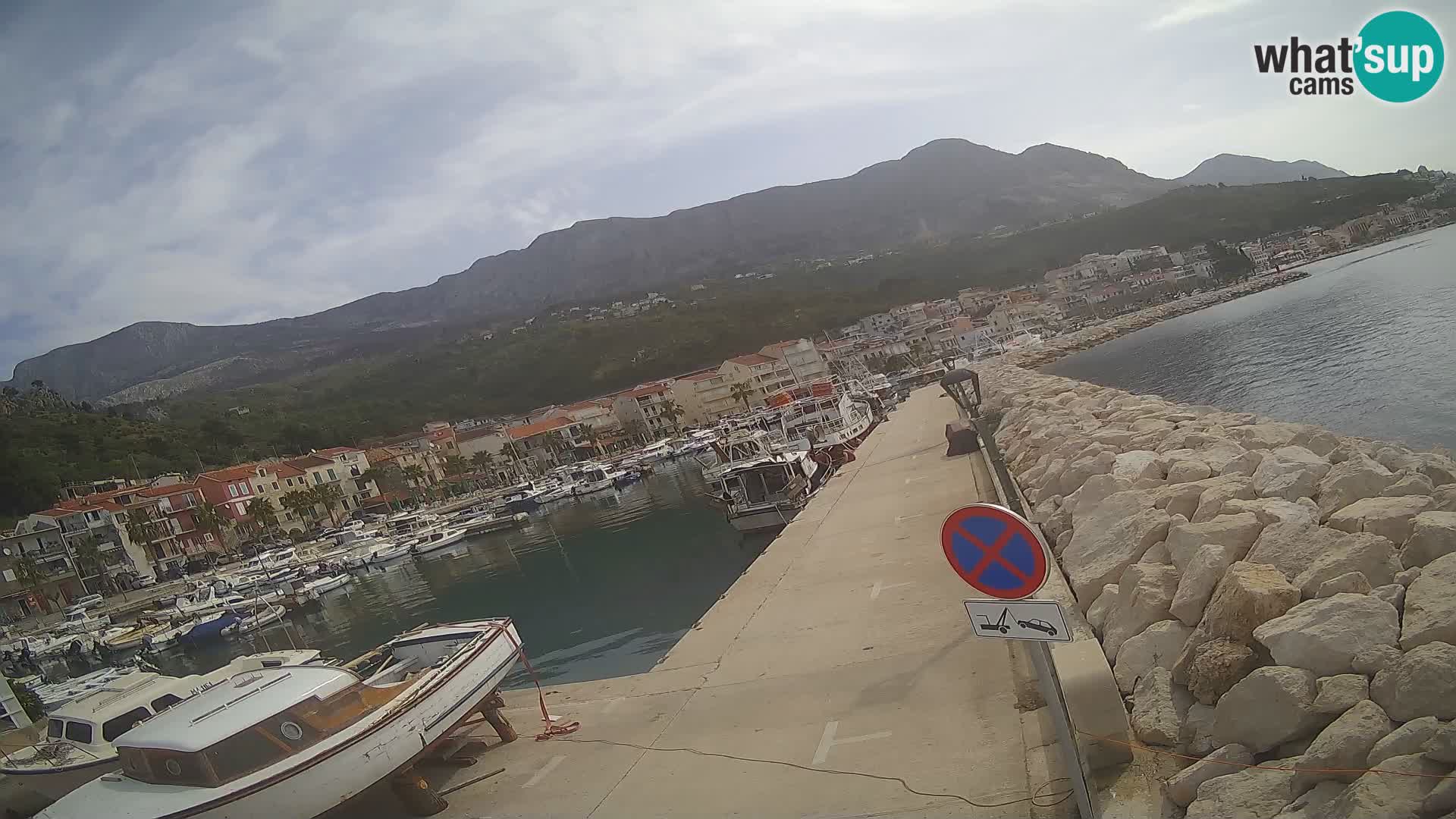 Cámara web de PODGORA Marina – Asombroso Dalmacia