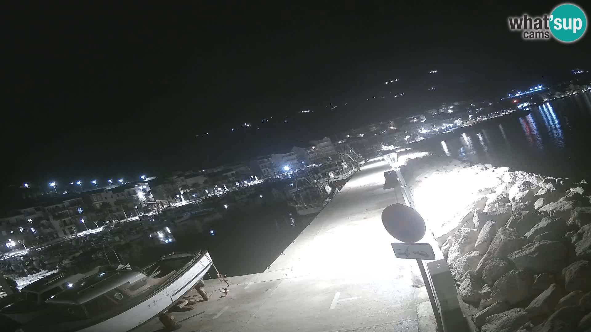 Cámara web de PODGORA Marina – Asombroso Dalmacia