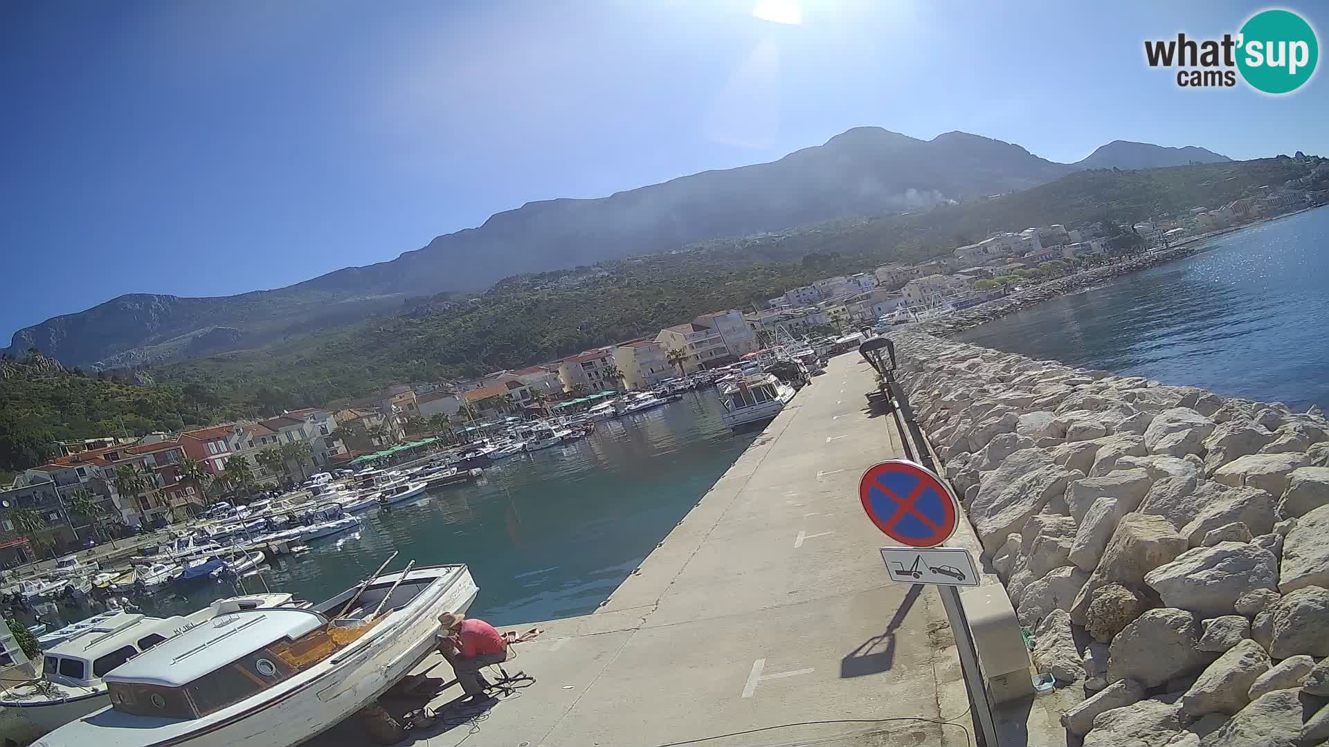 PODGORA Live Webcam Marina – Incroyable Dalmatie