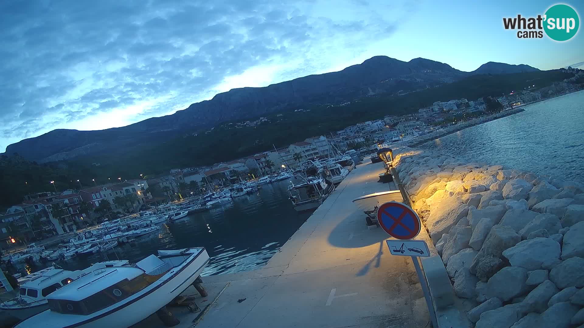 PODGORA Live Webcam Marina – Incroyable Dalmatie