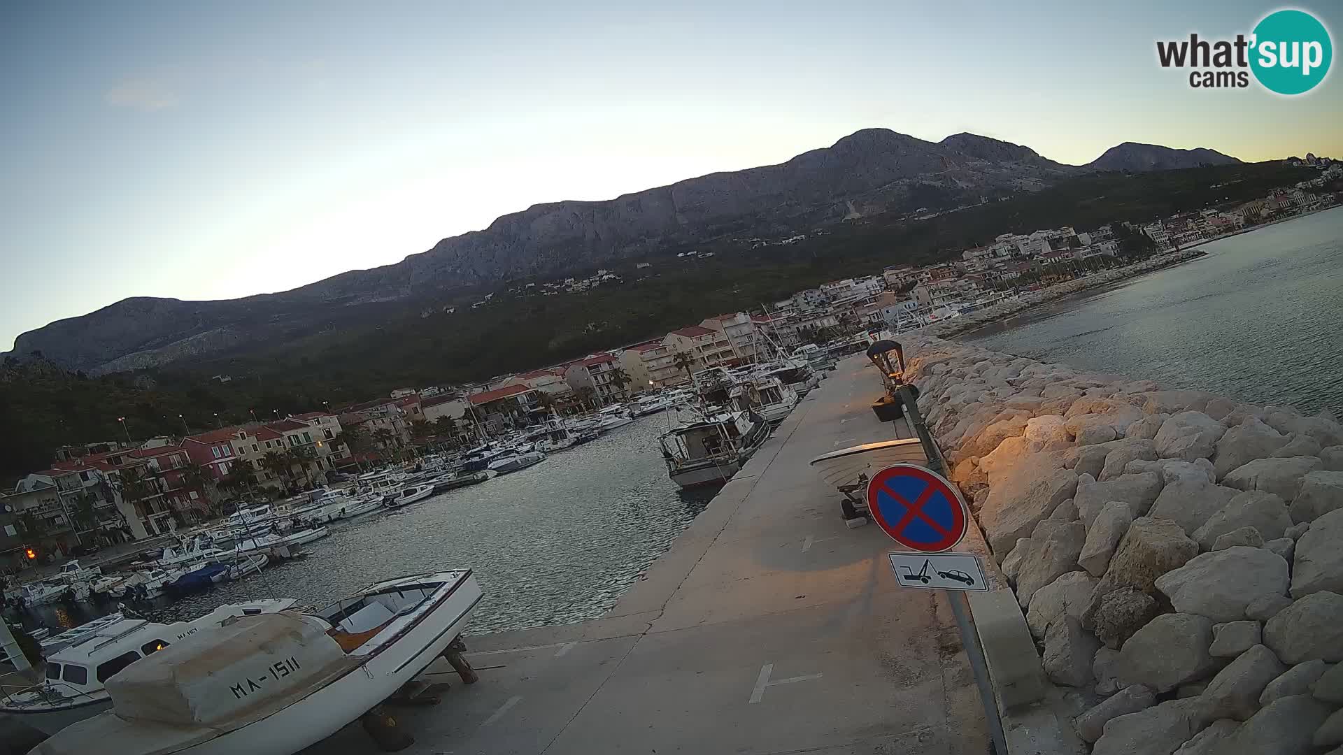 PODGORA Live Webcam Marina – Incroyable Dalmatie