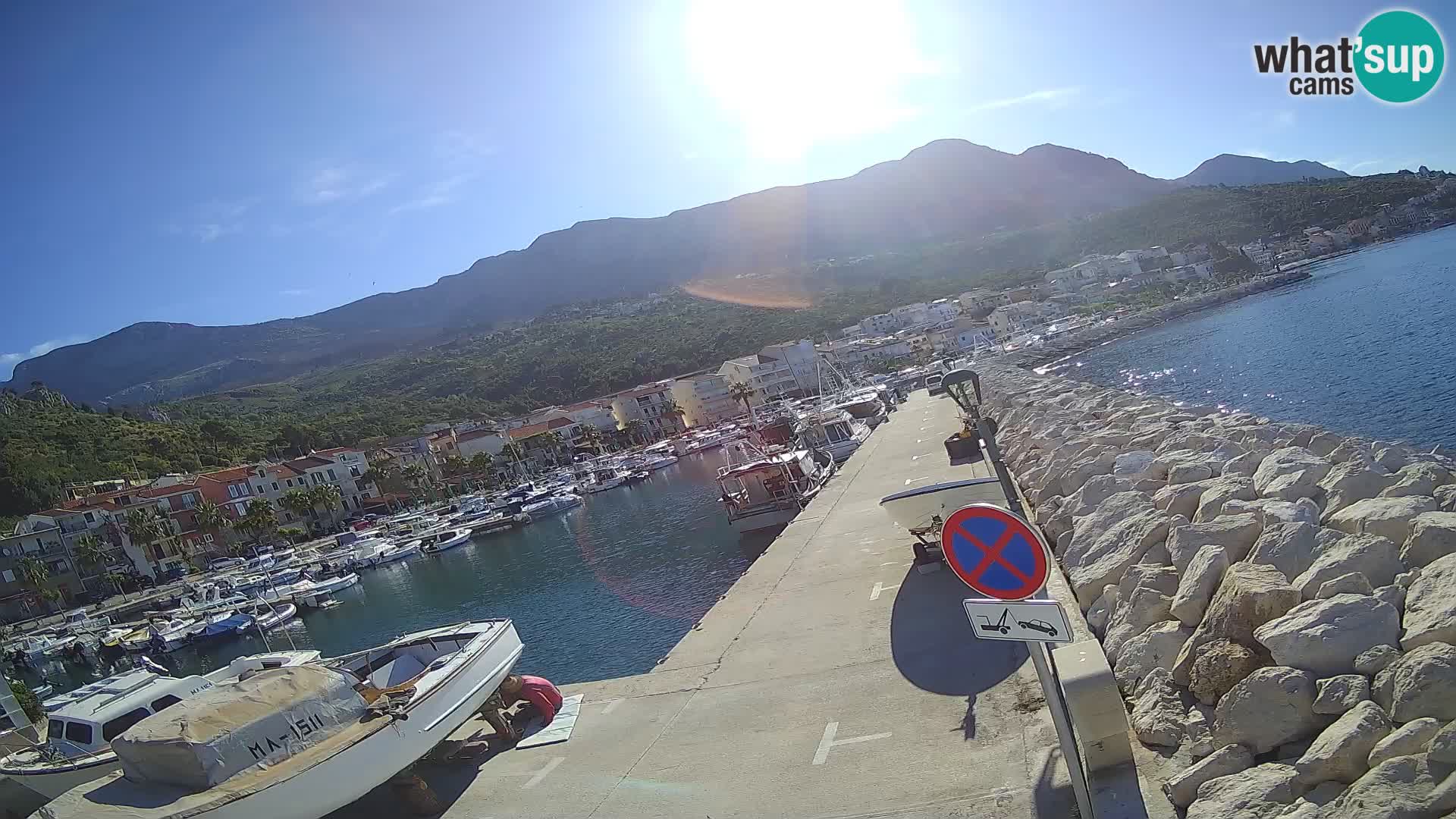 PODGORA Live Webcam Marina – Incroyable Dalmatie