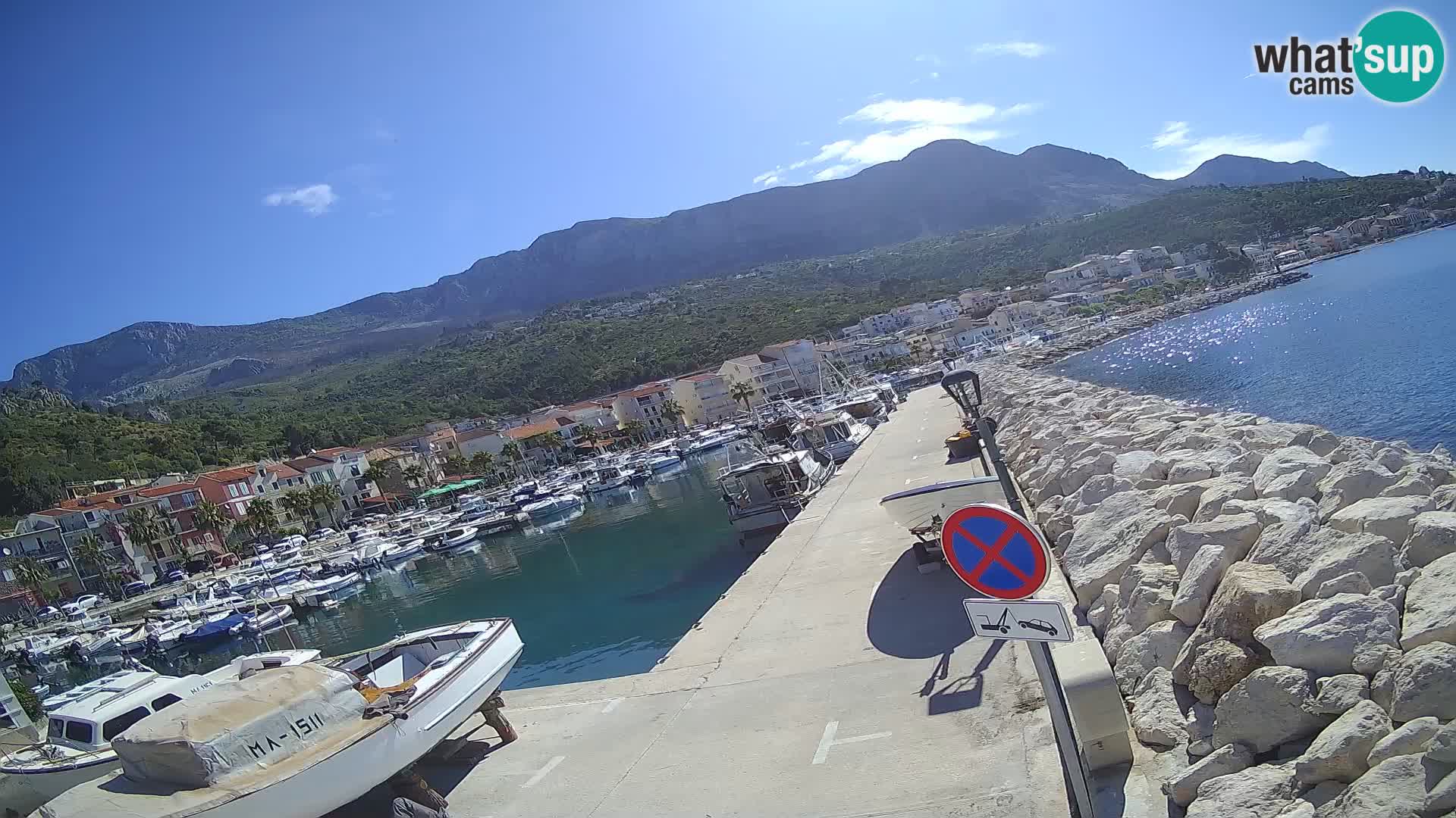PODGORA Live Webcam Marina – Incroyable Dalmatie
