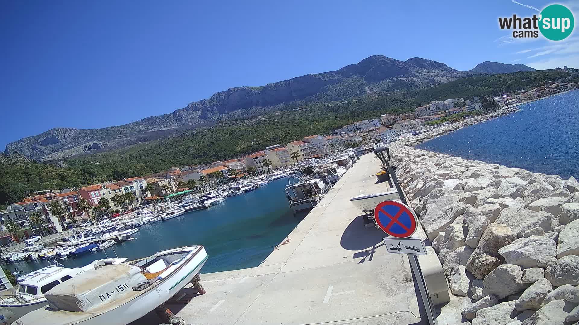 Webcam Marina di PODGORA – l’incredibile Dalmazia