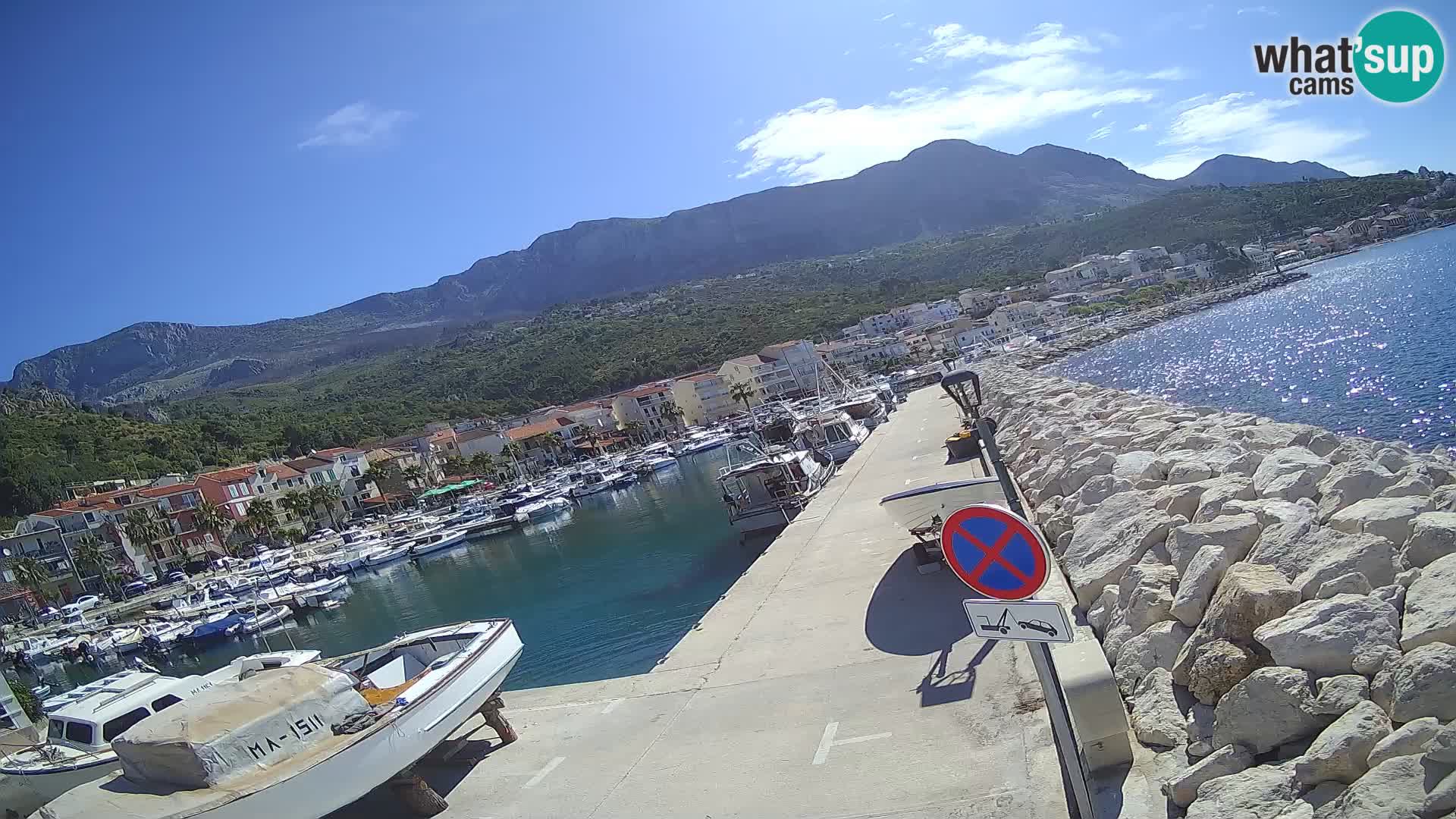 Webcam Marina di PODGORA – l’incredibile Dalmazia
