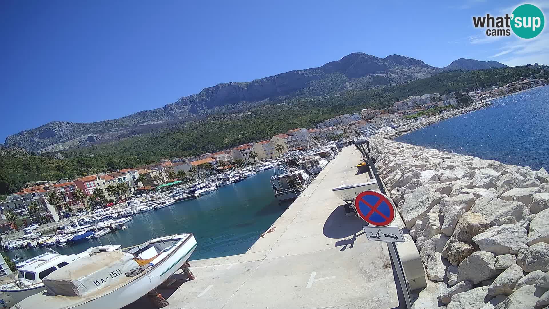PODGORA Live Webcam Marina – Incroyable Dalmatie