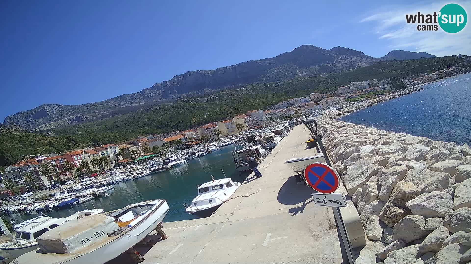 PODGORA Live Webcam Marina – Incroyable Dalmatie