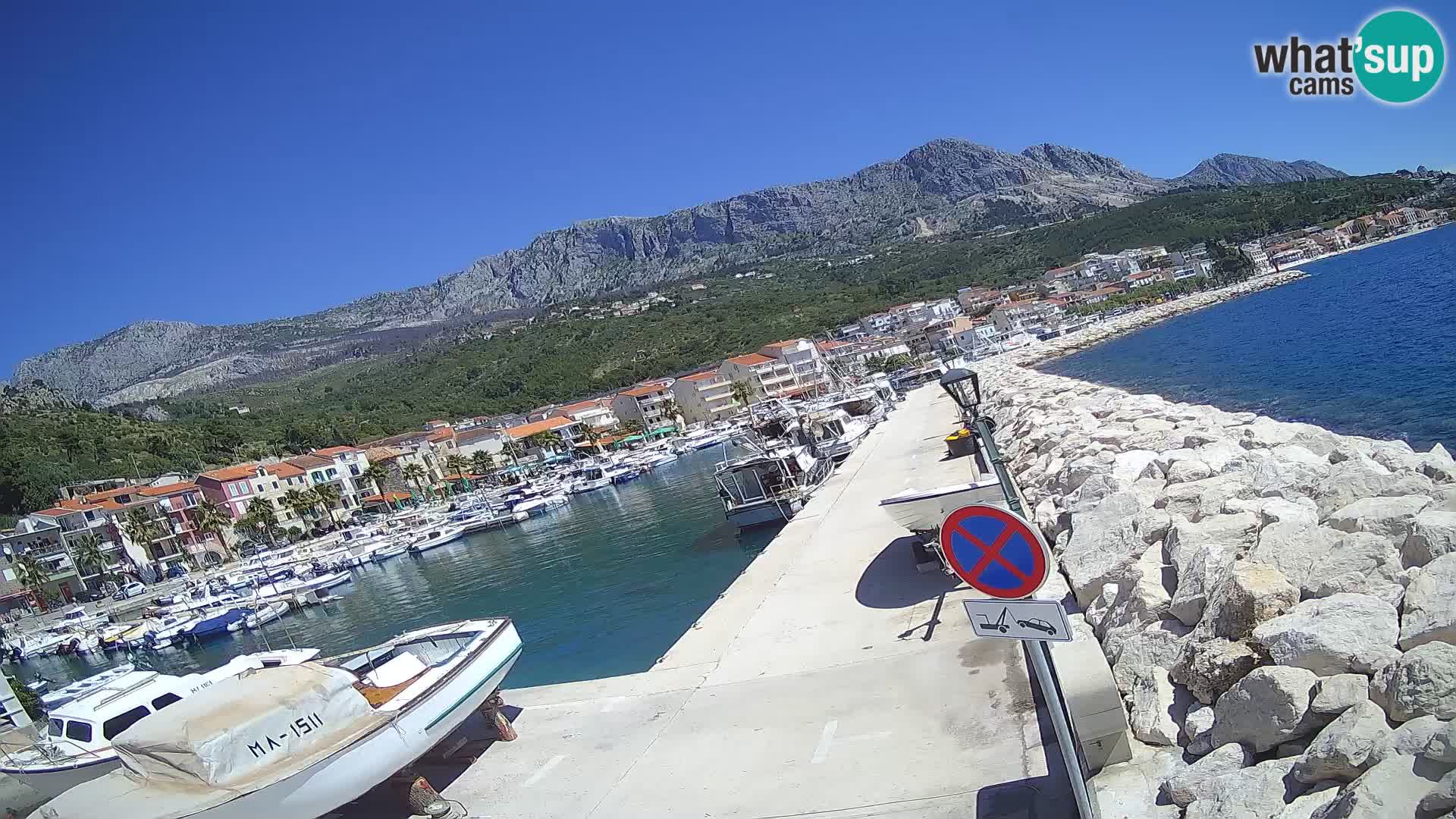 Webcam Marina di PODGORA – l’incredibile Dalmazia