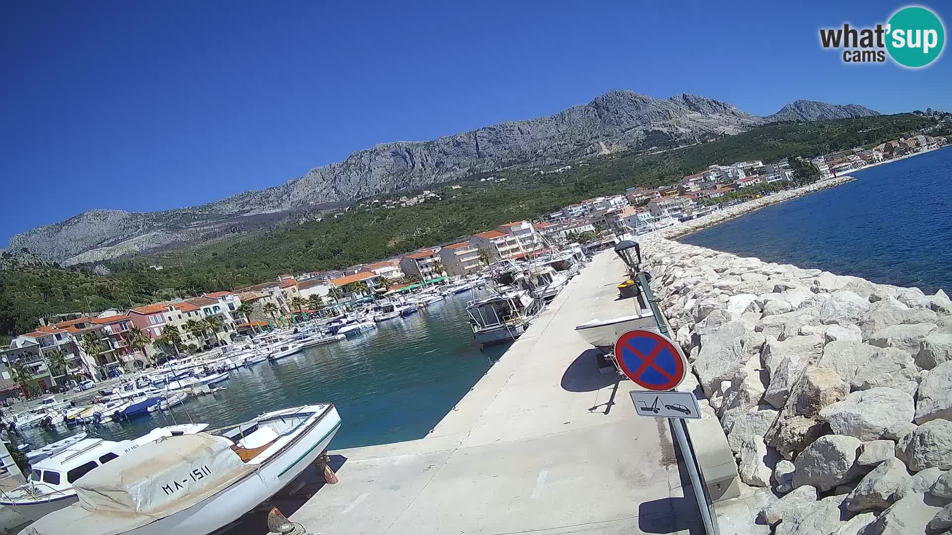 Spletna kamera Marina PODGORA – Očarljiva Dalmacija