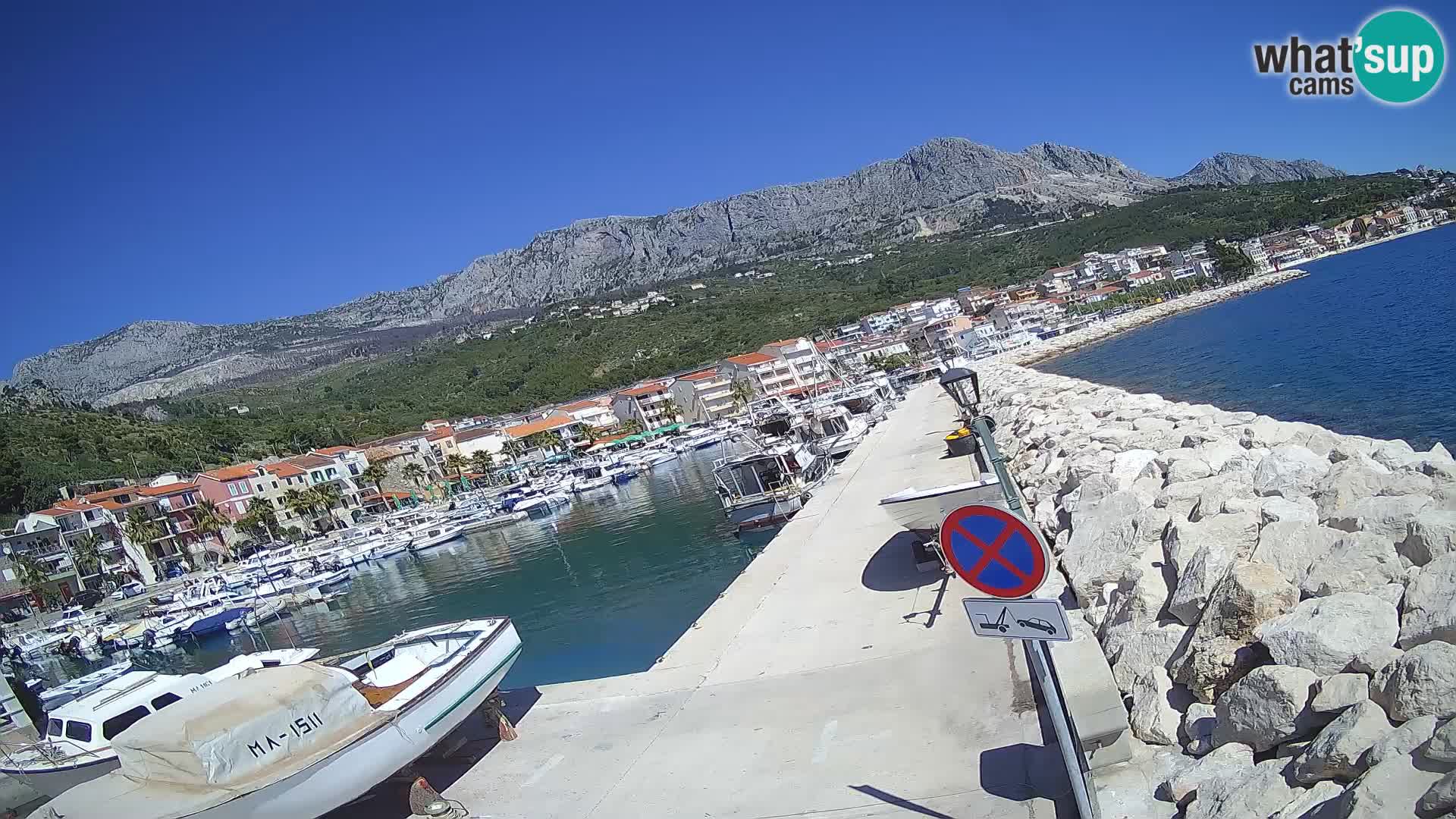 Spletna kamera Marina PODGORA – Očarljiva Dalmacija