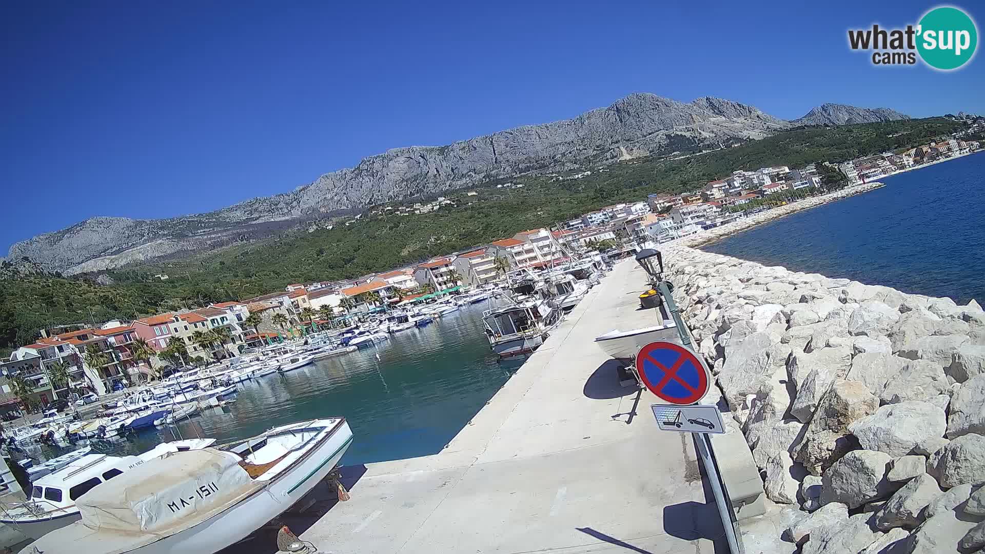 Webcam Marina di PODGORA – l’incredibile Dalmazia