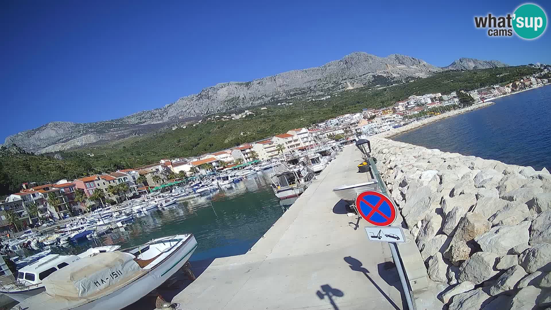 Spletna kamera Marina PODGORA – Očarljiva Dalmacija