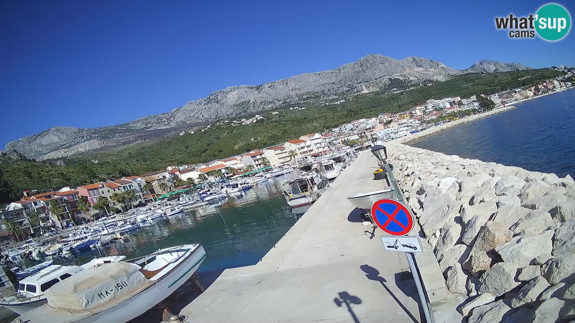 PODGORA Live Webcam Marina – Incroyable Dalmatie
