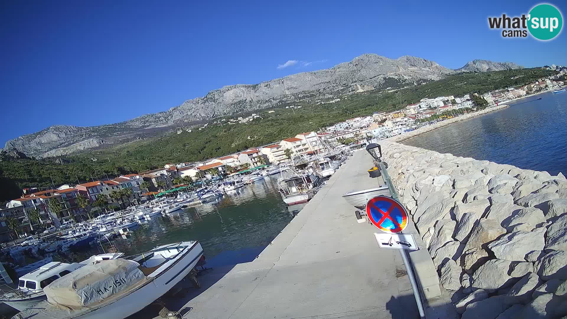 Spletna kamera Marina PODGORA – Očarljiva Dalmacija
