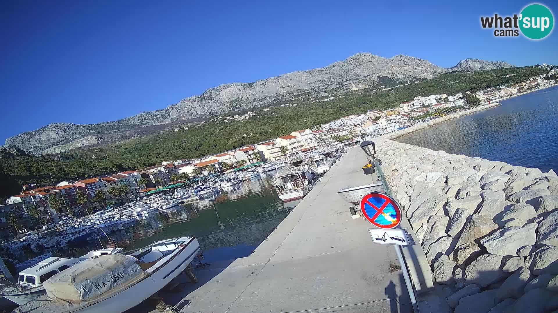 PODGORA Live Webcam Marina – Incroyable Dalmatie