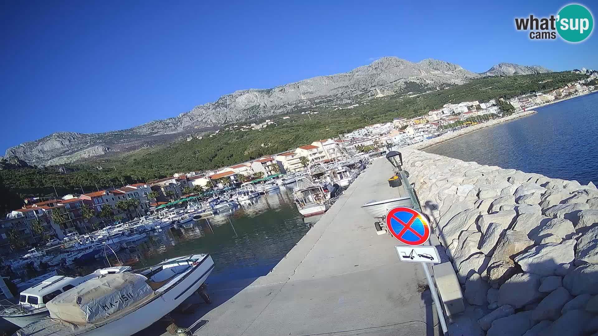 Webcam Marina di PODGORA – l’incredibile Dalmazia